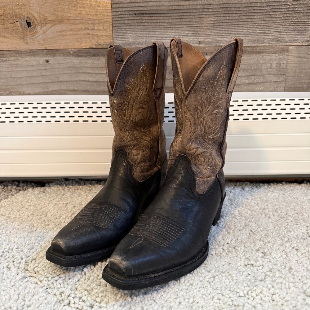 Ariat Easy Step Western Boots Men's 7 D Black